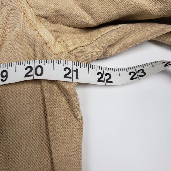 Sandrine Rose Women's Tan Denim Empire Jacket size M - Picture 4 of 14